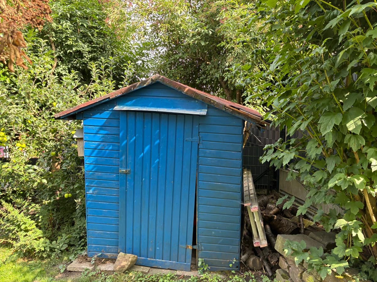 Gartenhaus Frechen - Vorher