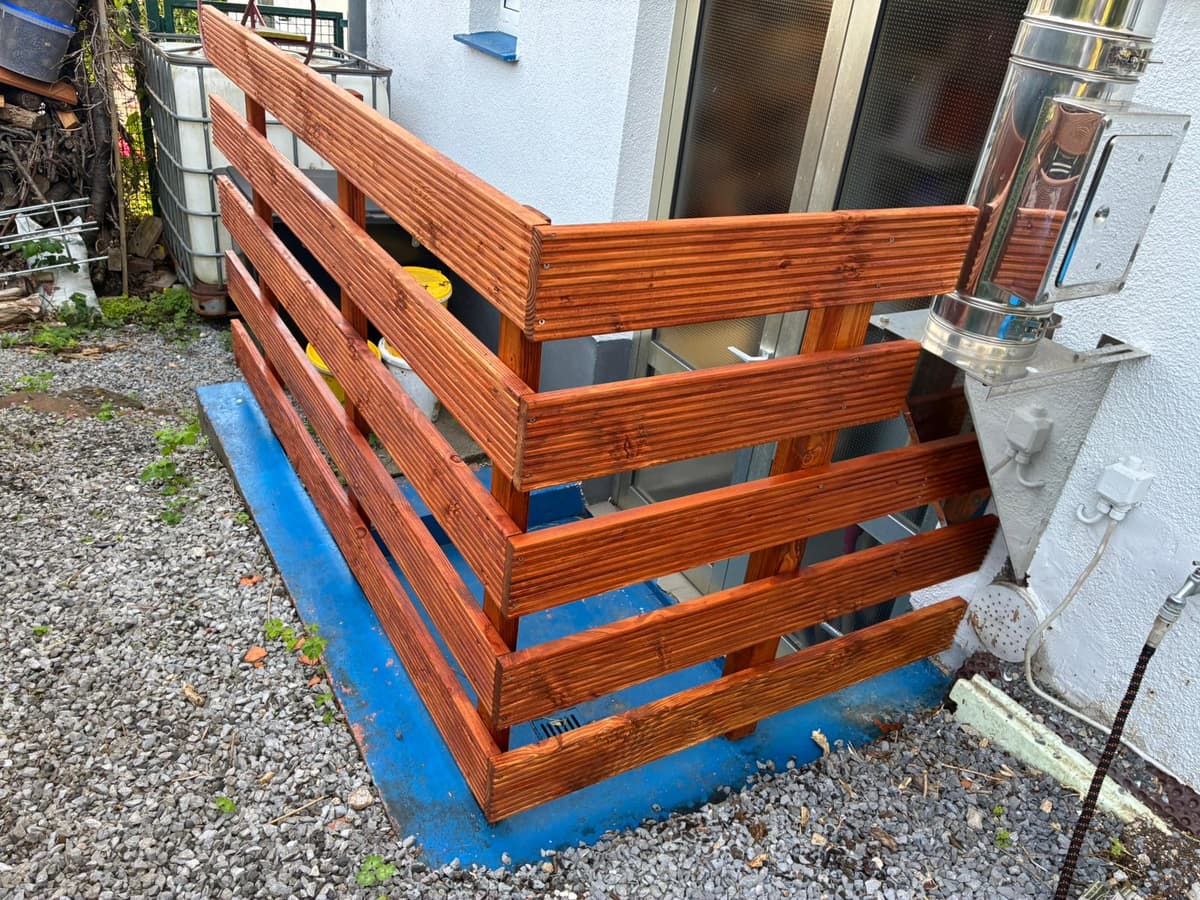 Geländer Frechen - Nachher